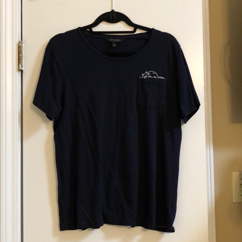 Navy Blue pocket T from Banana Republic